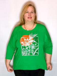 Блузон BL-8384 Зеленый