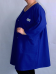 Кардиган синий зефир (Smart-Woman, Россия) — размеры 3XL, 5 XL