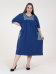 Платье "Сусанна" (ПГ-016) синий/мозаика (Иваново, Россия) — размеры 74
