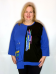 Туника 9211-7 (Китай, Yalina) — размеры 8 xl