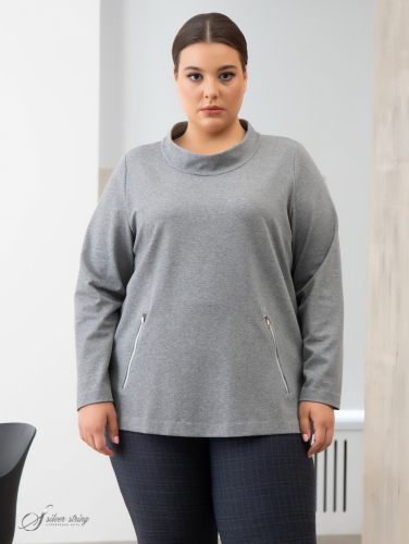 Джемпер (32591615-01-10) (Серебряная нить, Москва) — размеры 60, 62