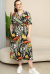 Платье "Шератон" (ВК21-046) диджитал принт (TERRА XL, Москва) — размеры 60-62, 64-66